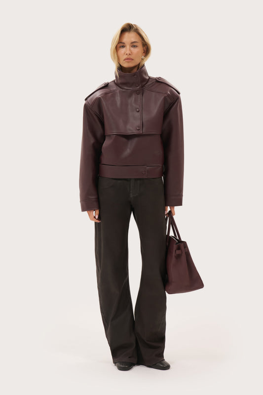 Mulberry Overhead Jacket - Burgundy