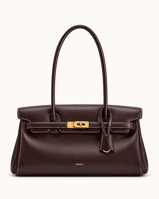 Yara Shoulder Bag - Dark Brown