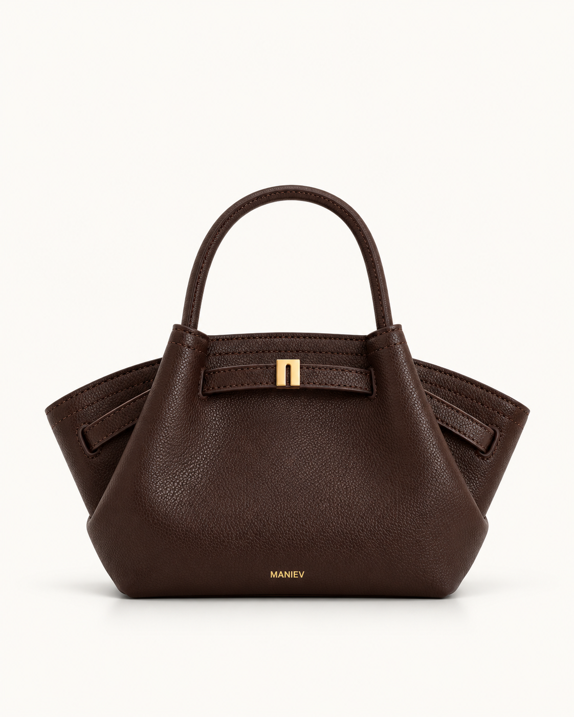 Hana Mini Tote Bag - Dark Brown