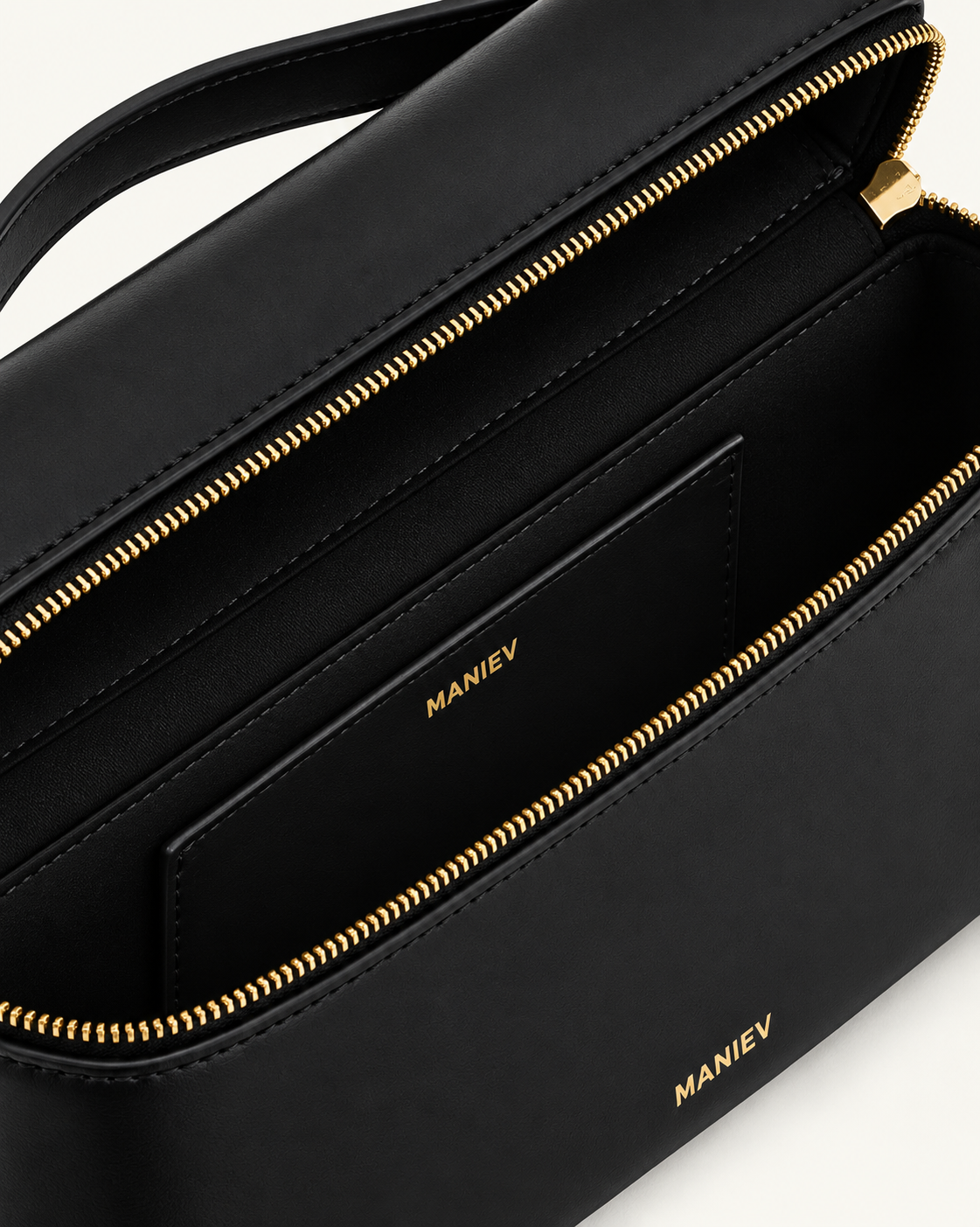 Thea Top Handle Bag - Black