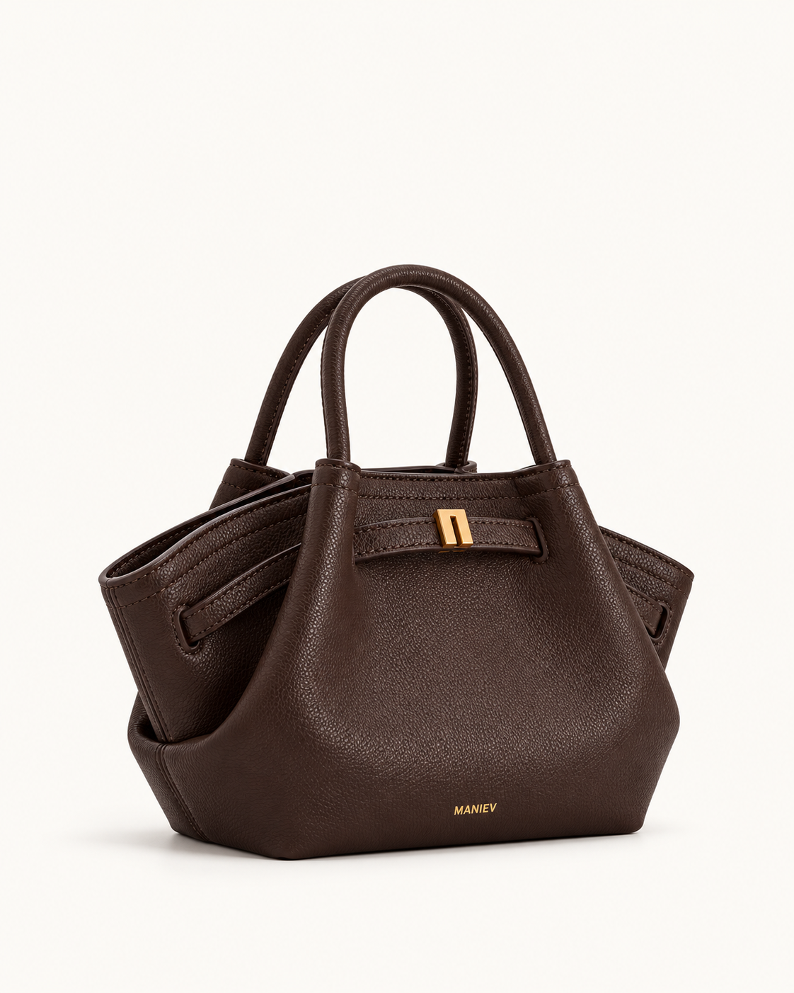 Hana Mini Tote Bag - Dark Brown