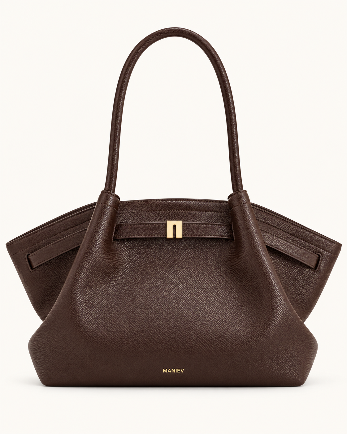 Hana Medium Tote Bag - Dark Brown
