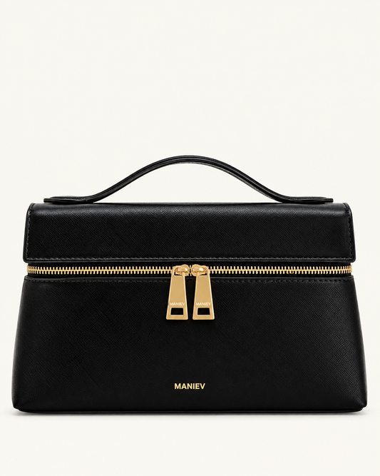 Thea Top Handle Bag - Black