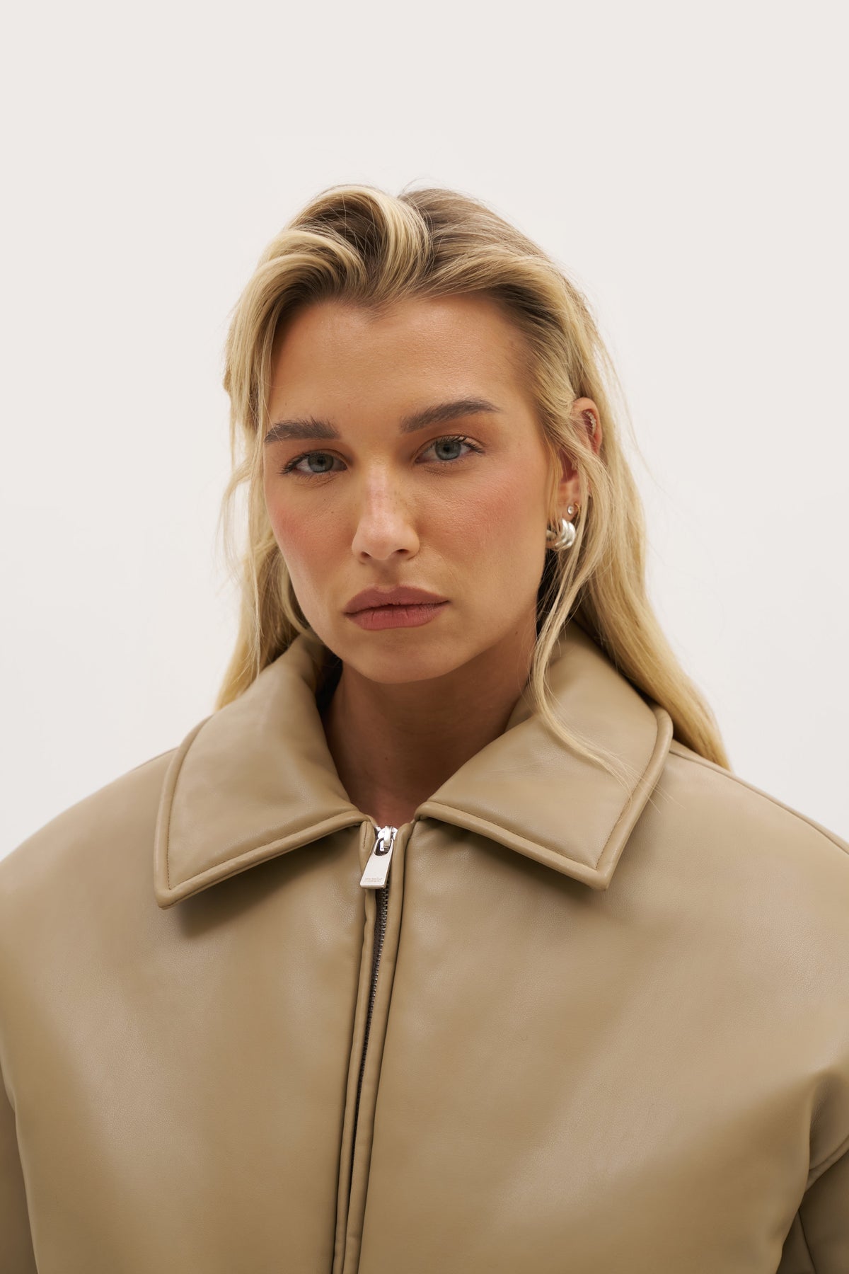 Aspen Puffer Jacket - Beige