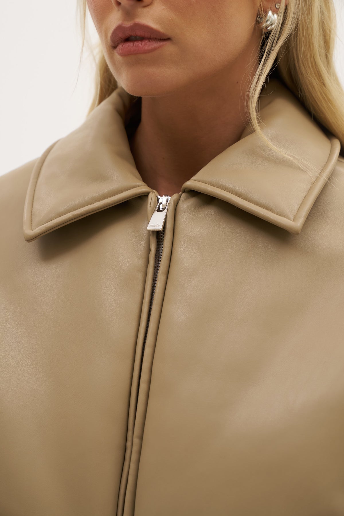 Aspen Puffer Jacket - Beige