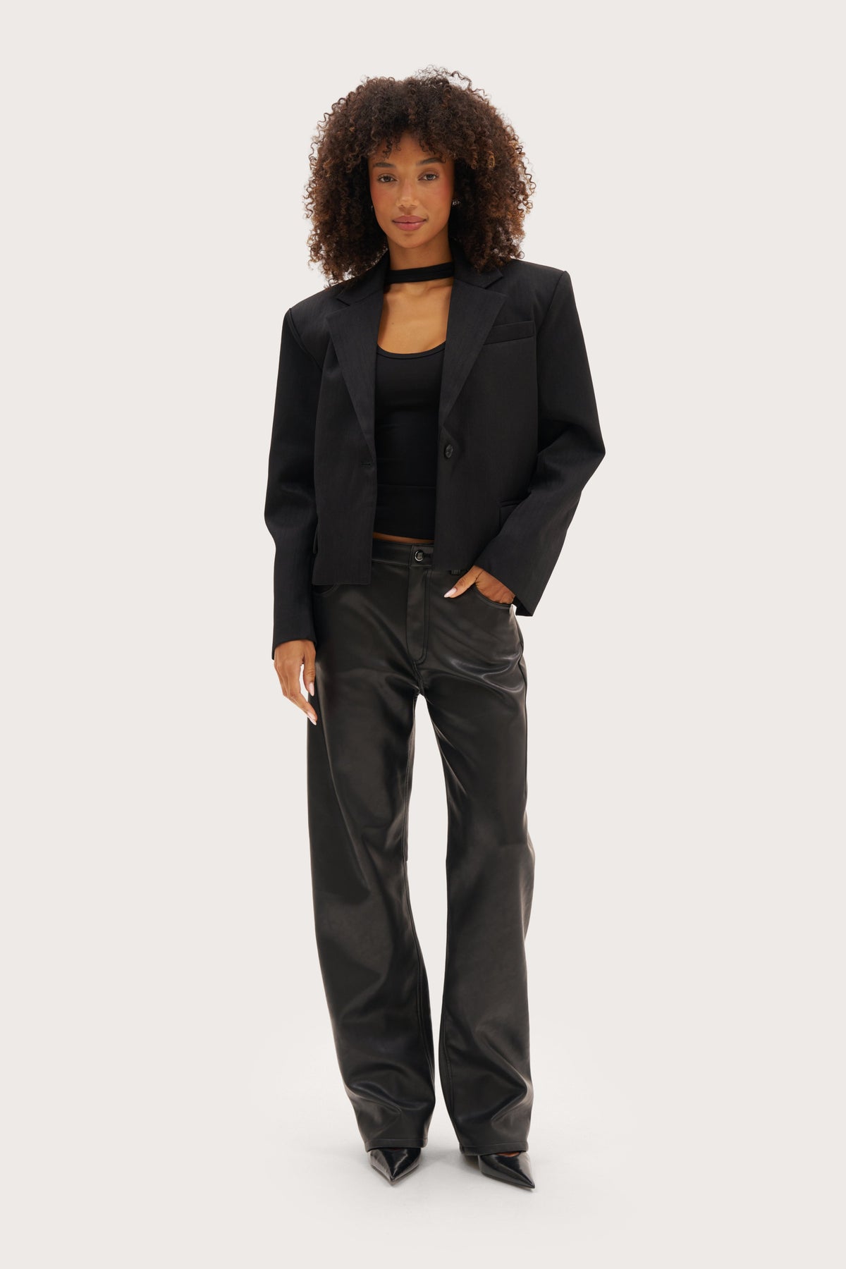 Boxy Blazer - Black