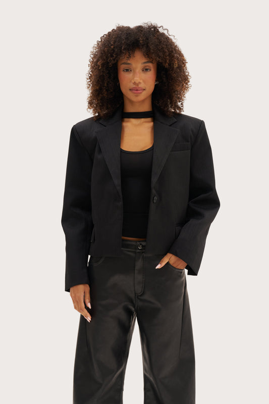 Boxy Blazer - Black