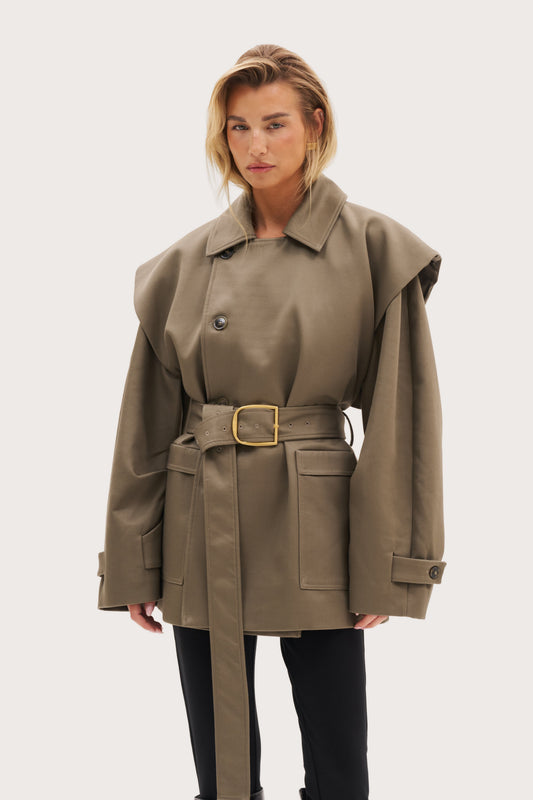 Lowe Trench - Khaki