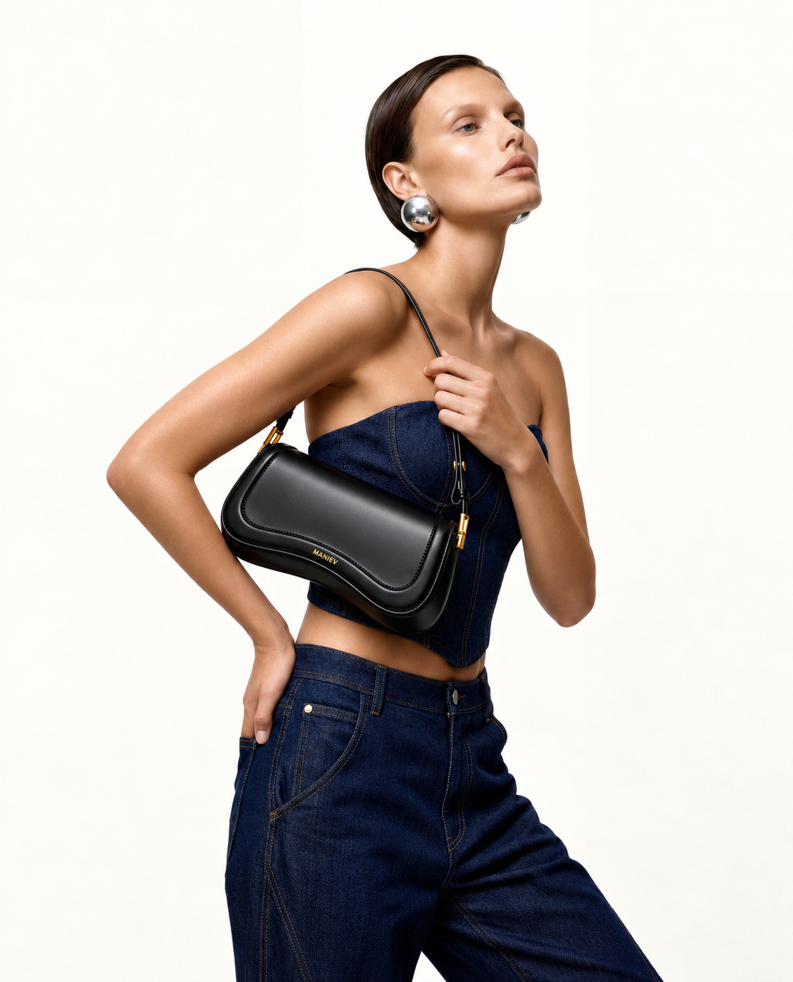Joy Shoulder Bag - Black