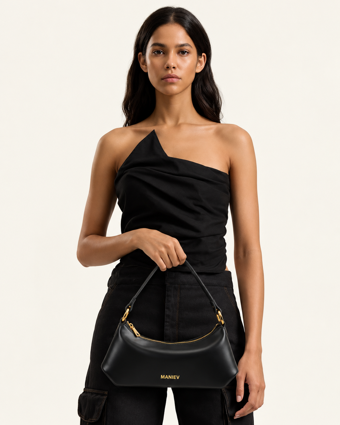 Lily Shoulder Bag - Black